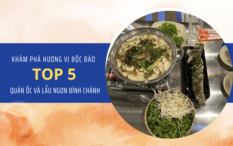 quán ốc và lẩu